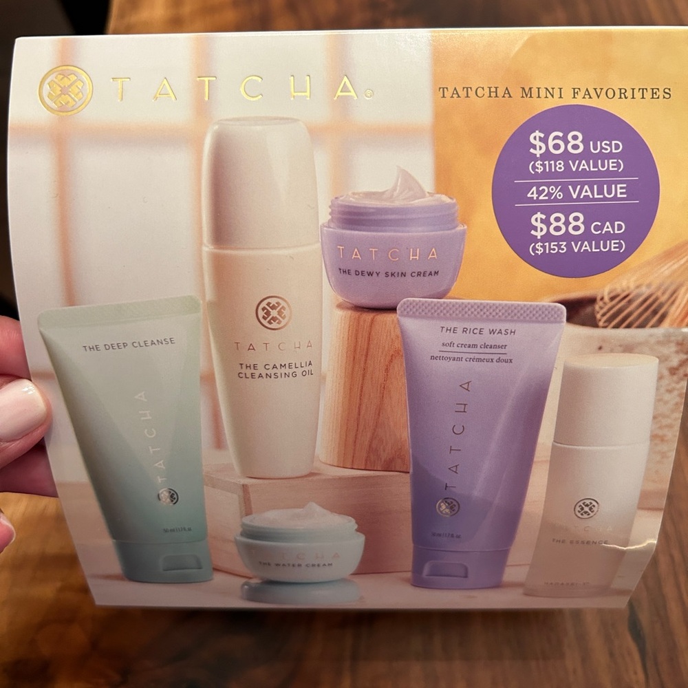 Tatcha minis gift set NWT